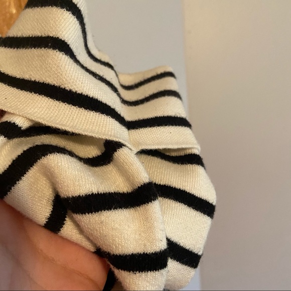 Maje Sweater Dress w/ Nautical Stripes 3/4 sleeves - Picture 13 of 16